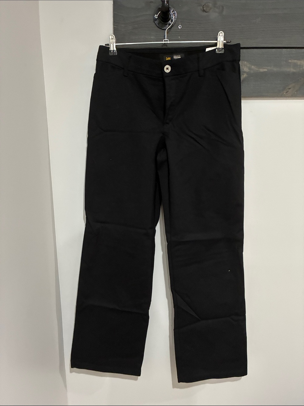 Lee Women’s Black Straight Leg Chinos